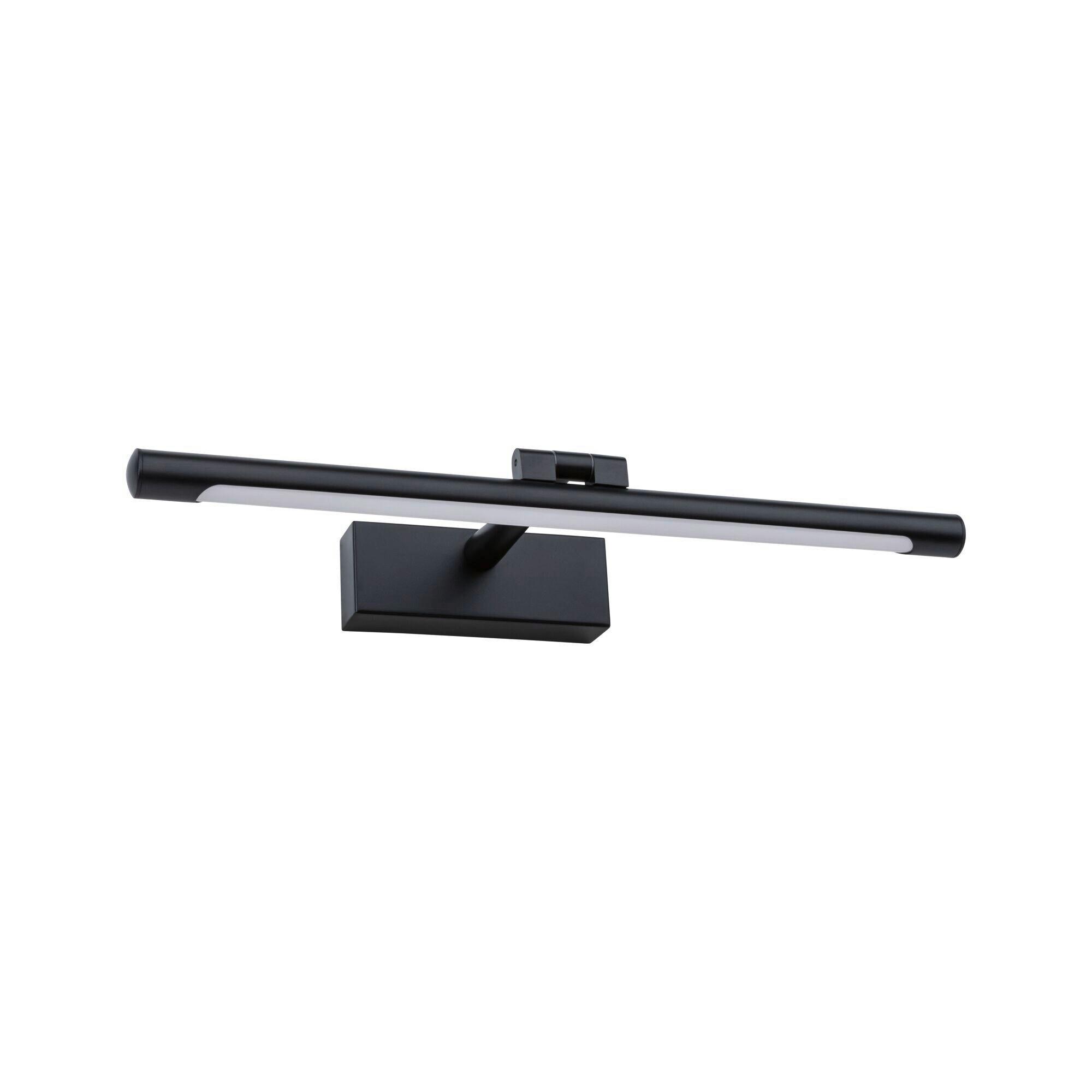 Bilderleuchte Mingo in Schwarz max. 9,5 Watt - Schwarz, Basics, Metall (41,5/41,5/5cm) - Paulmann