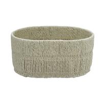 Coș Casei Oval M - culoare natur, Konventionell, hârtie/metal (35/16/24cm) - Mömax