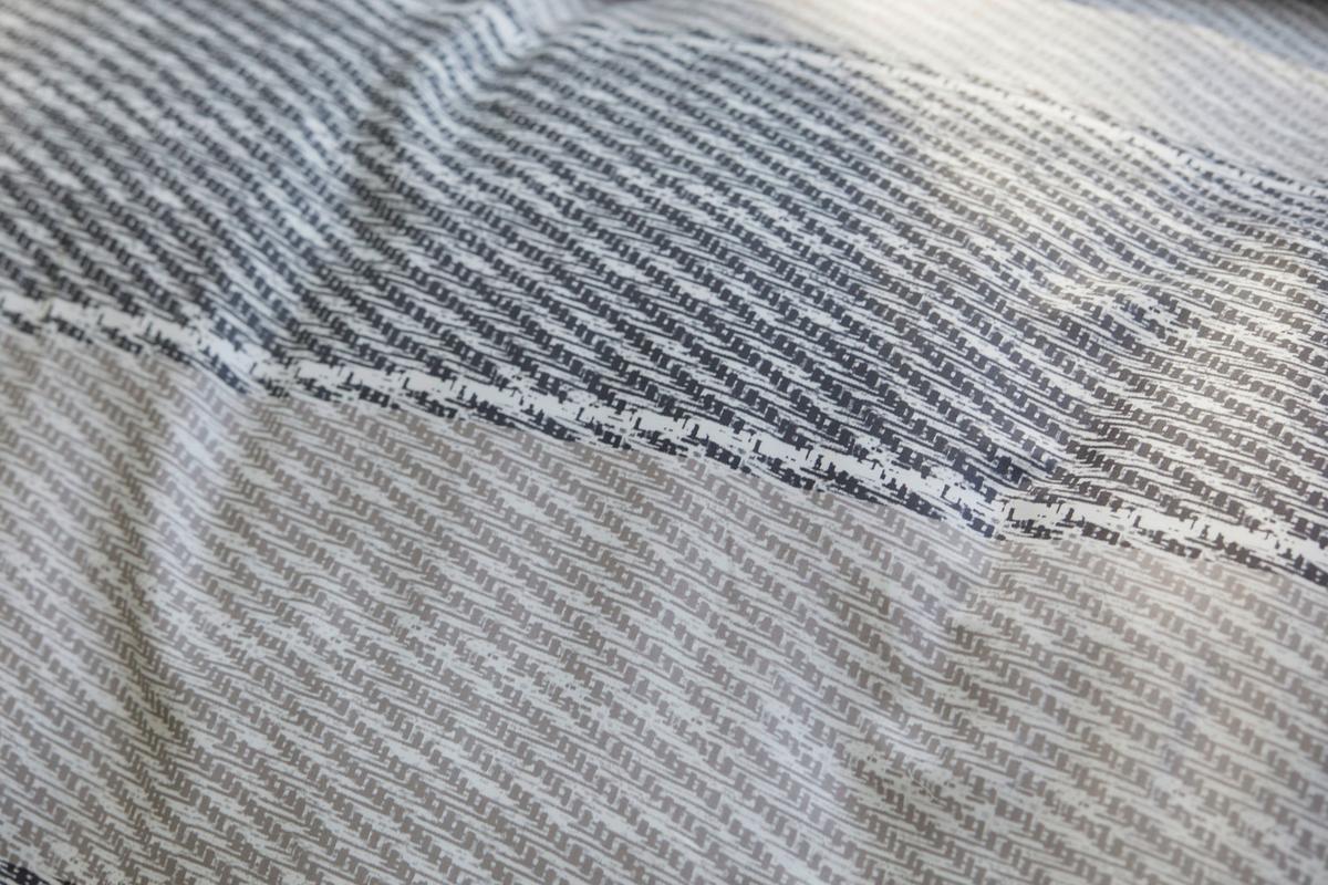 Bettwäsche Bio-Eva in Taupe ca. 135x200cm - Taupe, MODERN, Textil (135/200cm) - ecoTree