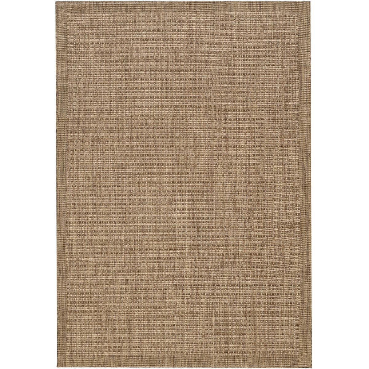 Outdoorteppich Giza Braun ca. 80x150cm - Braun, Basics, Textil (80/150cm) - Novel