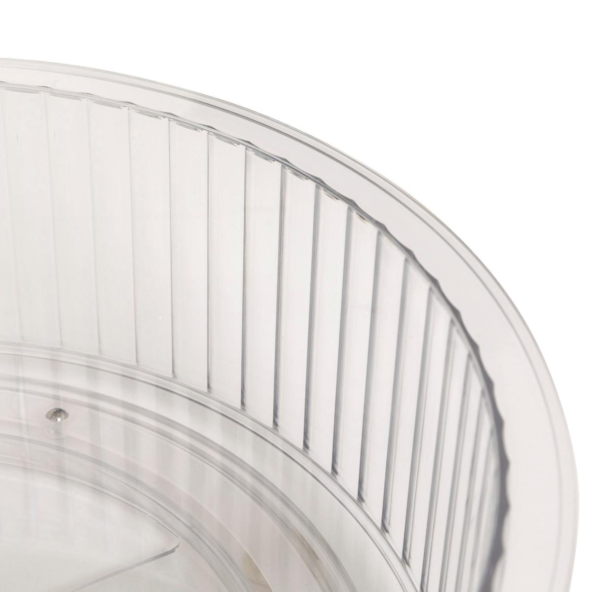 Organizator rotativ frigider Straks cca. 25x8 cm - transparent, Basics, plastic (25/8,2cm)