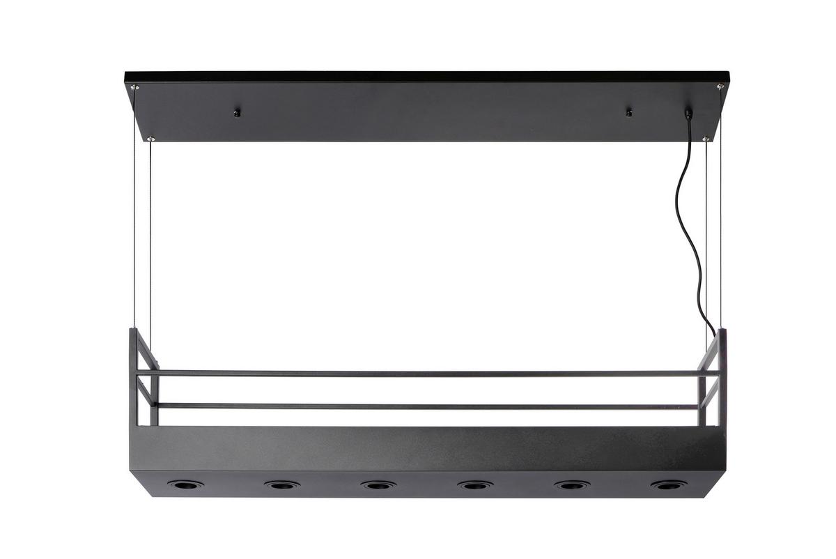 LAMPA WISZĄCA 21427/06/30 MIRAVELLE - czarny, Modern, metal (110/22/160cm) - Lucide