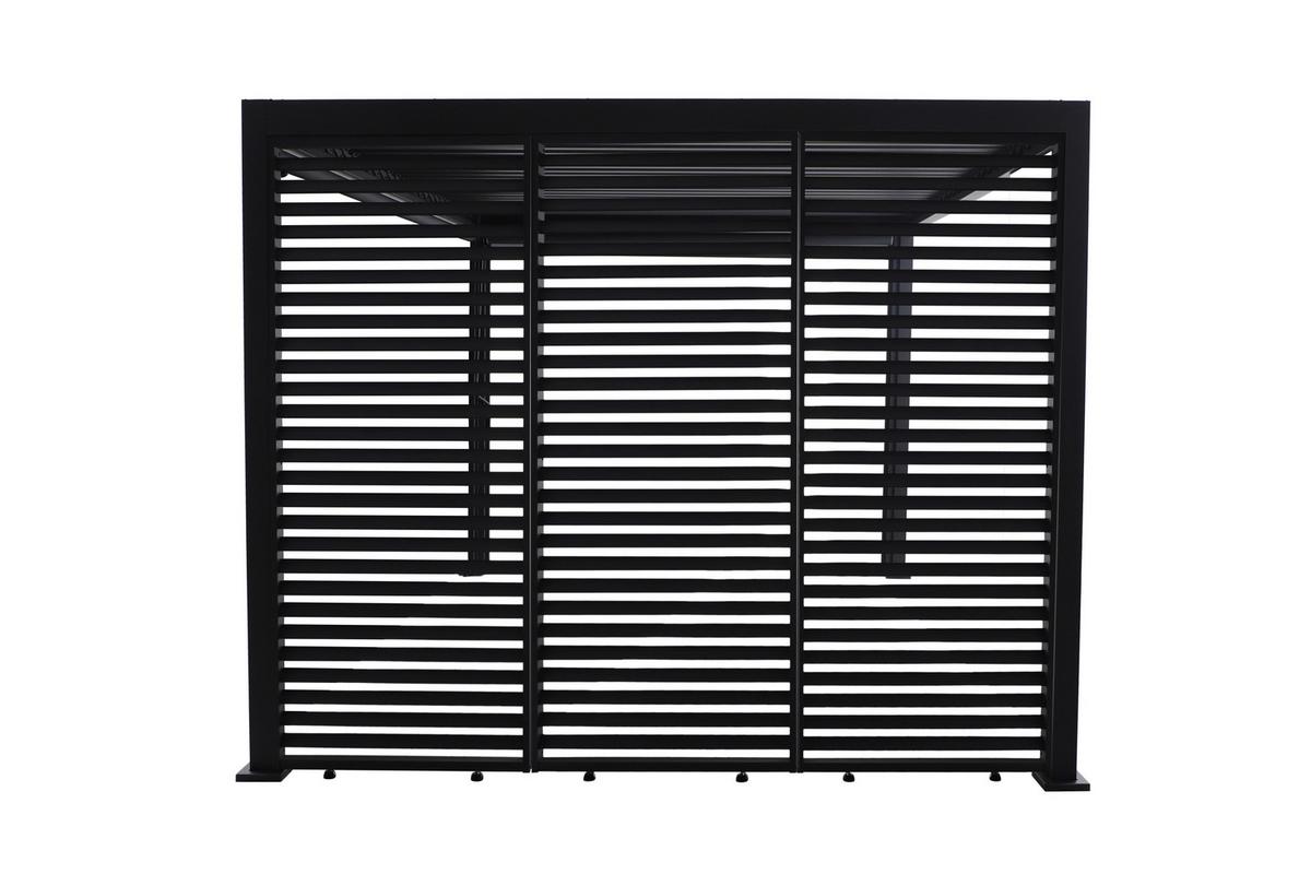 Stranski Del Za Pergolo Origin, 85cm, 4 Kos - antracit, Basics, kovina (85/226/6cm) - Gardenson