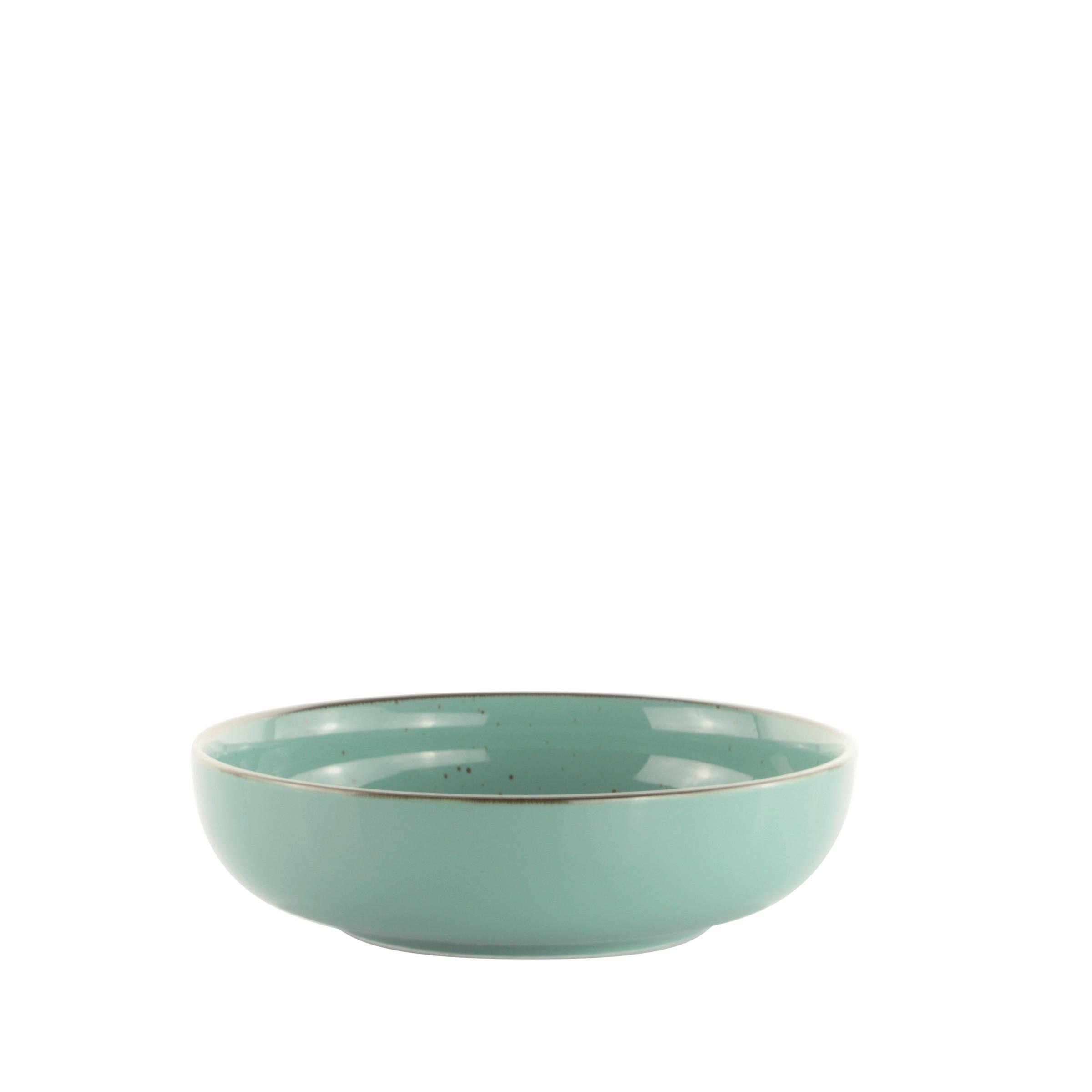 Farfurie adâncă CAPRI - verde, Modern, ceramică (21/5,9cm) - Mömax