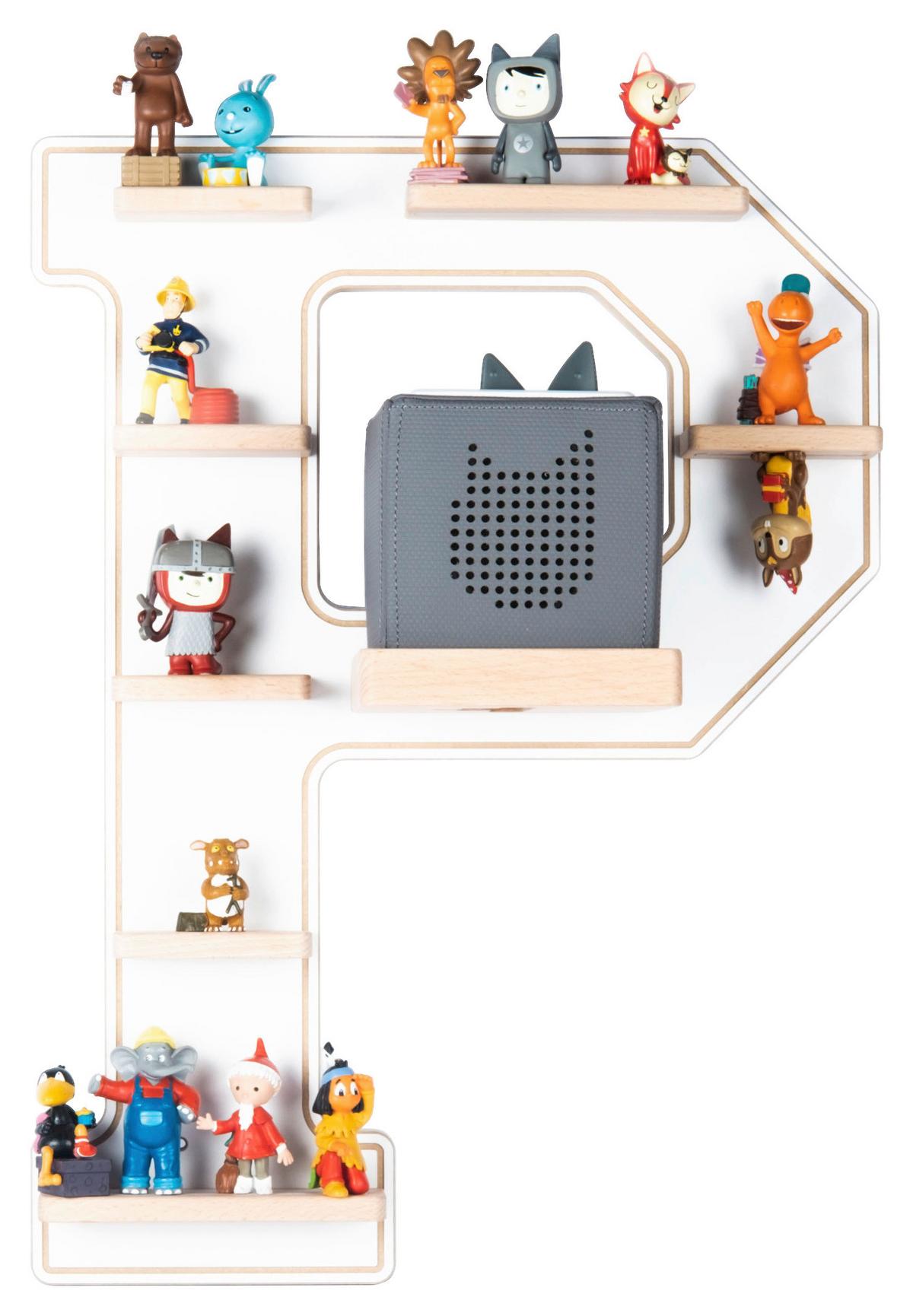 KINDERREGAL BOARTI - Weiss, Modern, Holzwerkstoff (40/54/19cm) - MID.YOU