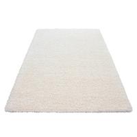 Hochflorteppich Dream Creme ca. 65x130cm - Creme, Basics, Textil (65/130cm) - Novel