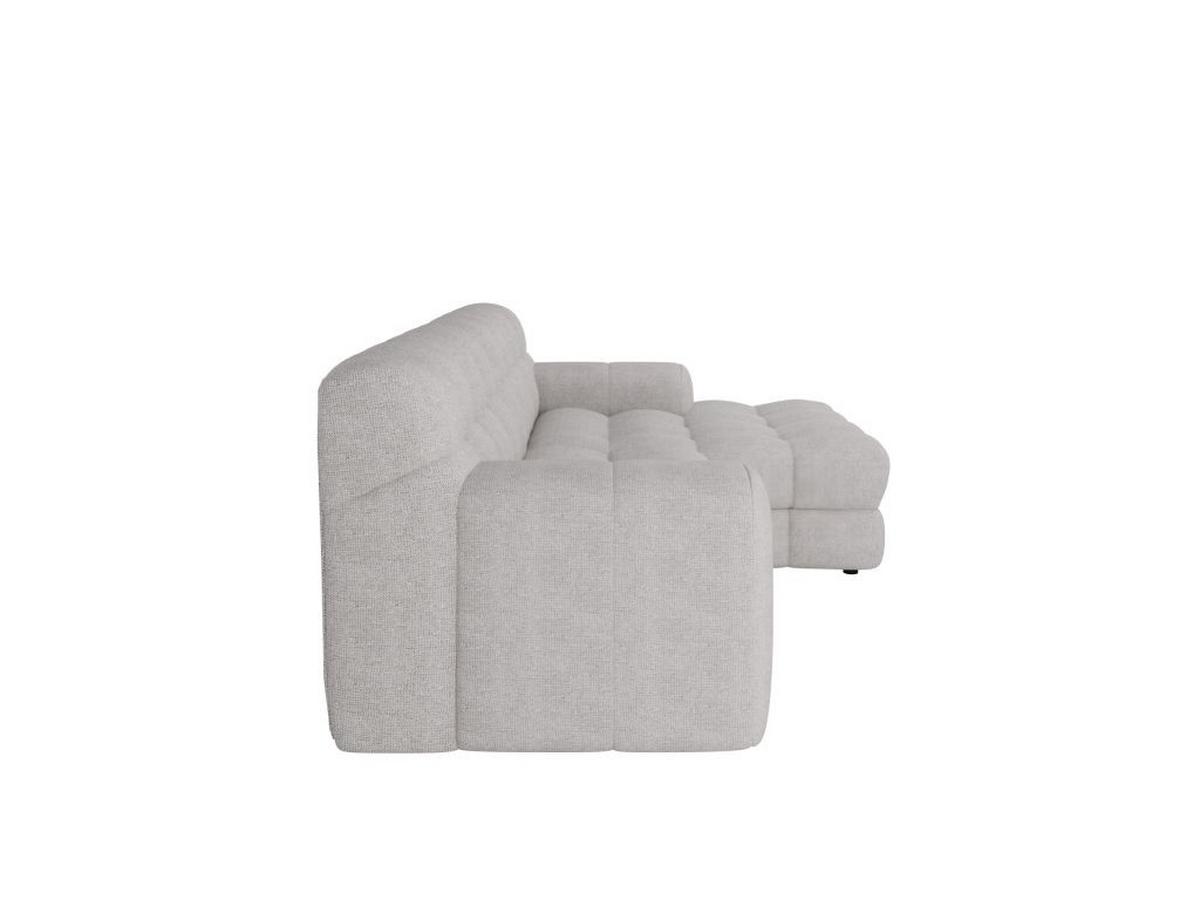 Kutna Garnitura Karl - siva/crna, Moderno, tekstil/plastika (287/169cm) - Modern Living