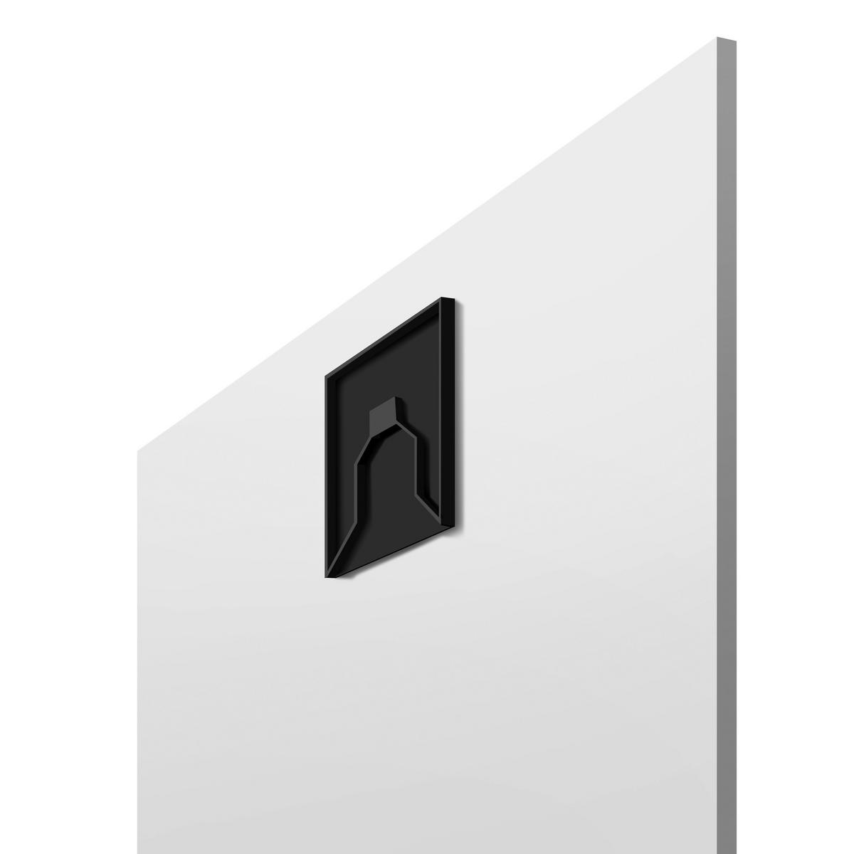 Aluminiumbild Readhead Harmony Braun ca. 70x118cm - Braun, Design, Kunststoff/Metall (70/118cm) - Wandkraft