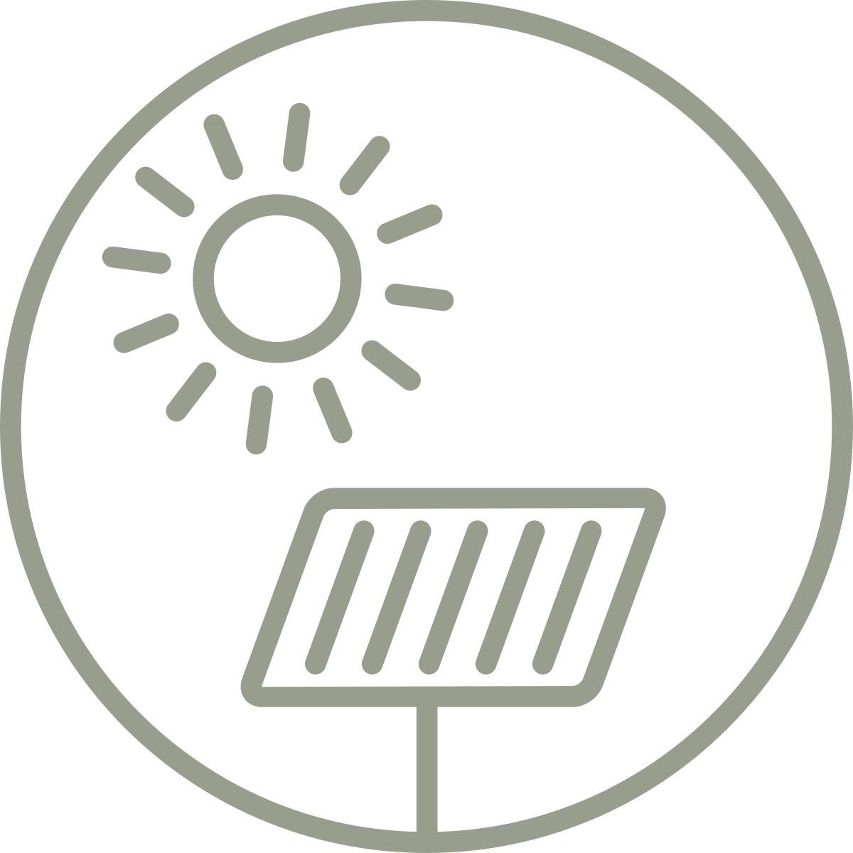 Solarleuchte Sixtie max. 0,06 Watt - Chromfarben, Metall (4,8/36,5cm) - Modern Living