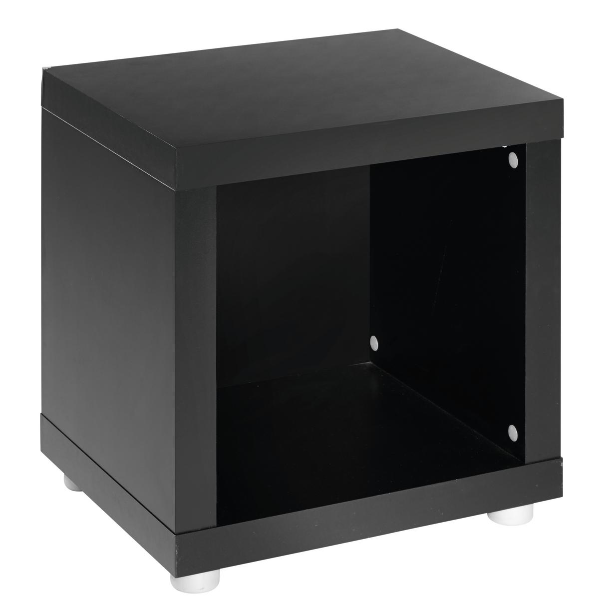 Raumteiler Schwarz - (44/46/35cm) - Mömax