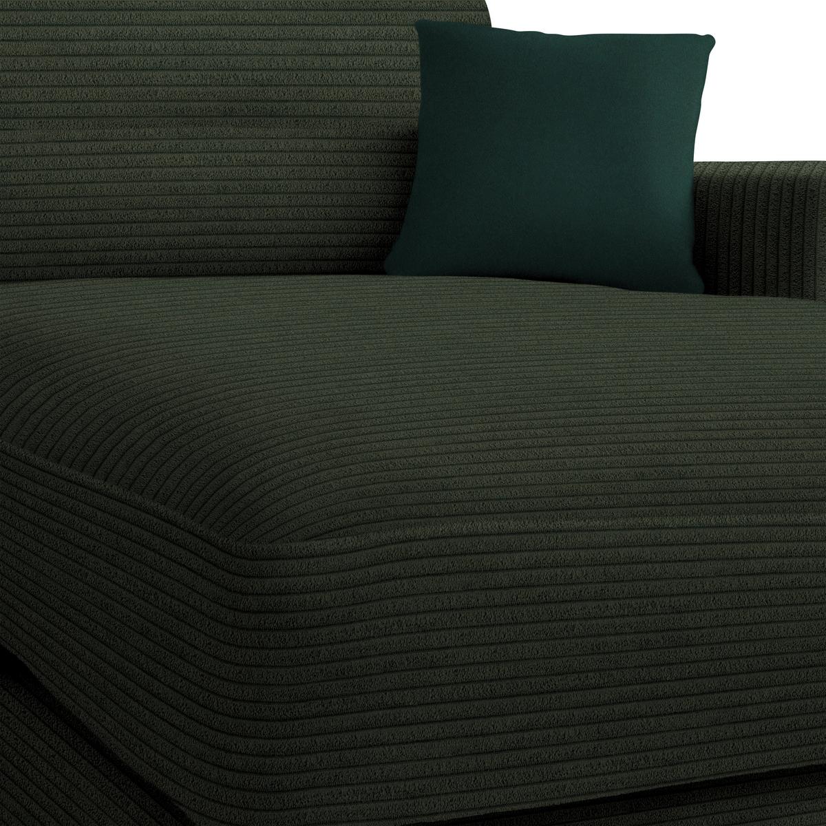 Ecksofa Fabiona rechts Schwarz - Schwarz, MODERN, Holz/Kunststoff (268/85/194cm) - Premium Living