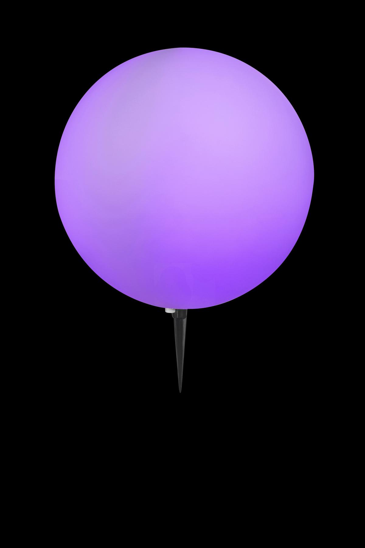 Svjetiljka Podna Vanjska 31776 Toula - bijela/crna, Design, plastika (40/56cm) - Globo