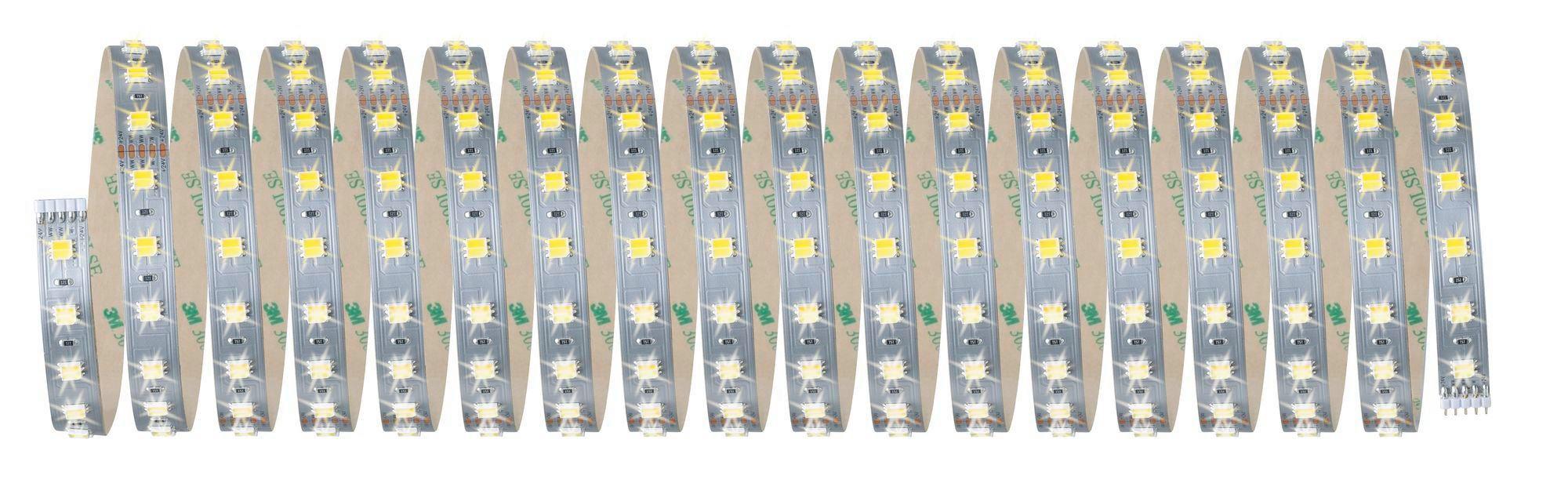 LED-Strip MaxLED Basic Set Silberfarben max. 47 Watt - Silberfarben, Basics, Kunststoff (1000cm) - Paulmann
