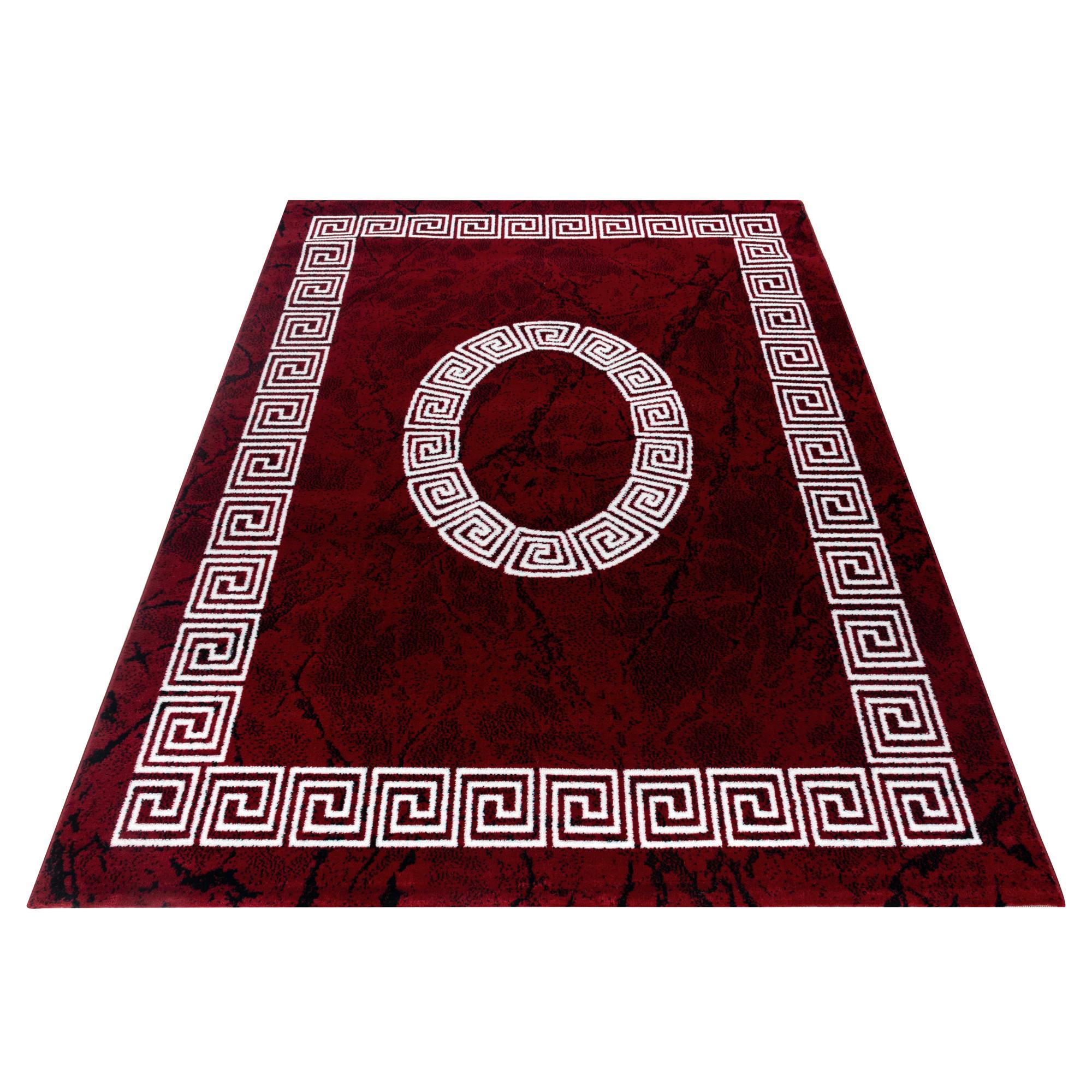 Webteppich Plus Rot/Weiß ca. 120x170cm - Rot/Weiß, Design, Textil (120/170cm) - Ayyildiz 