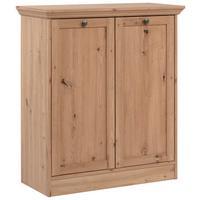 KOMODA TIMBER - dąb artisan, Natur, materiał drewnopochodny/metal (80/90/35cm) - Livetastic