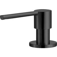 Seifenspender Black Line in Schwarz - Schwarz, Metall