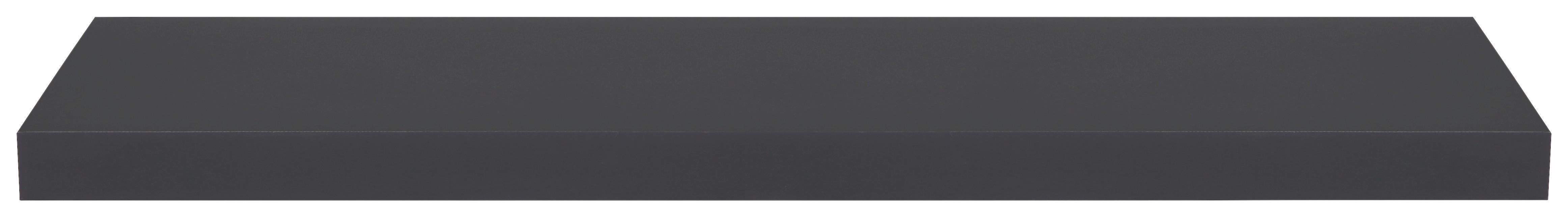 Zidna Polica Simple 80 Antracit - Moderno, drvni materijal (80/3,8/23,5cm) - Modern Living