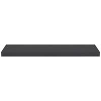 Poliță de perete SIMPLE 80 ANTRACIT - Modern, material pe bază de lemn (80/3,8/23,5cm) - Modern Living