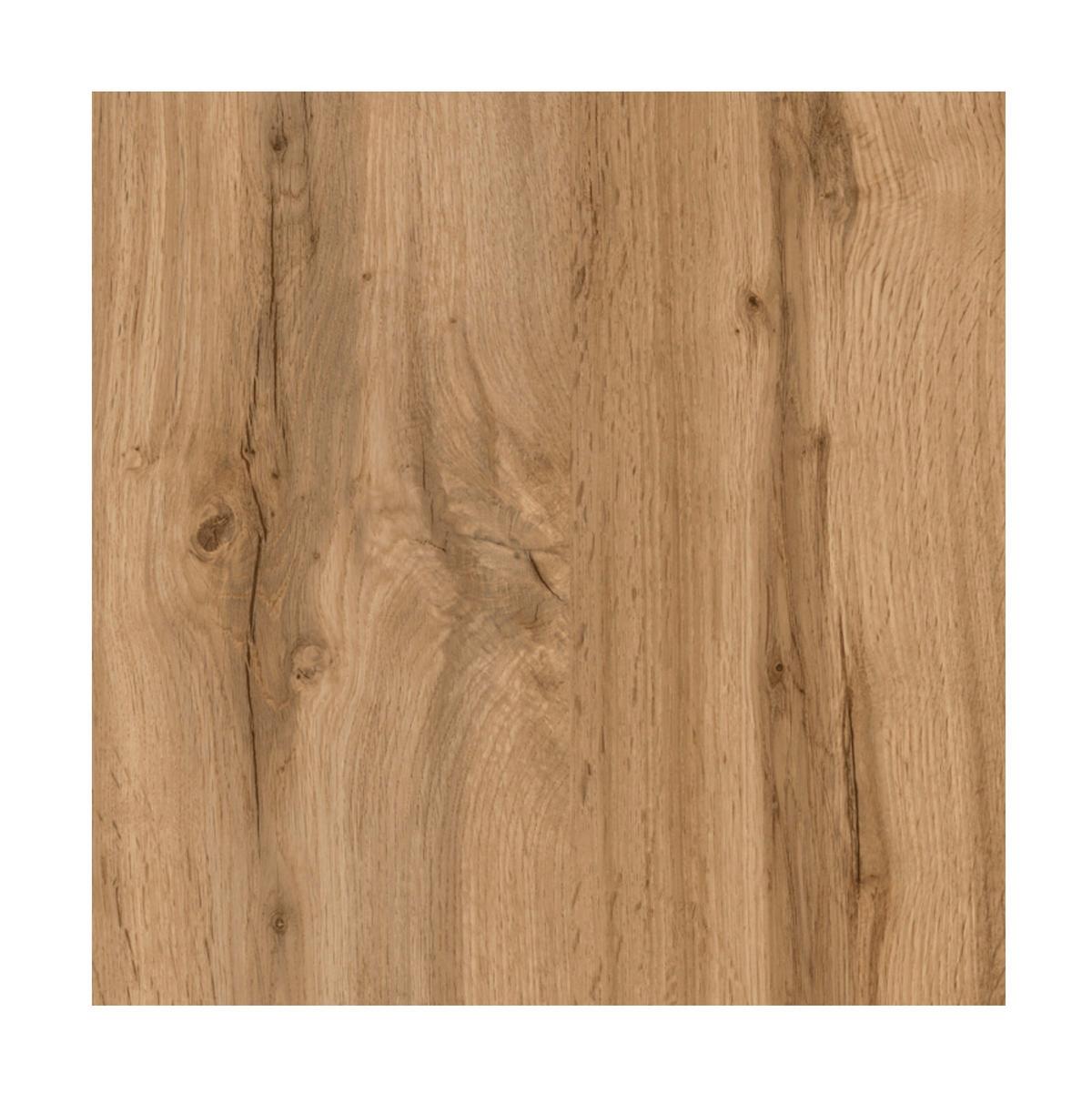 Waschbeckenunterschrank Manchester ca. 60x59 cm Eiche - Eichefarben/Schwarz, MODERN, Holzwerkstoff/Metall (60/59/35cm) - Held