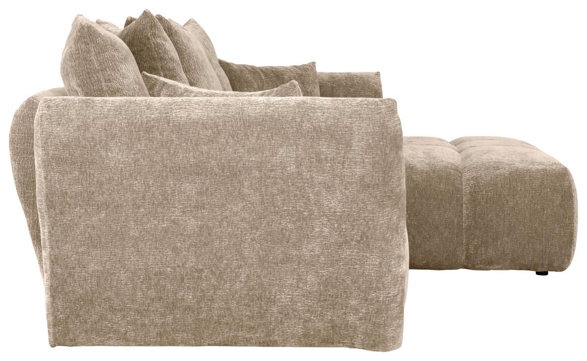 Kutna Garnitura Cammellio - crna/taupe, Moderno, tekstil (296/189cm) - Mömax