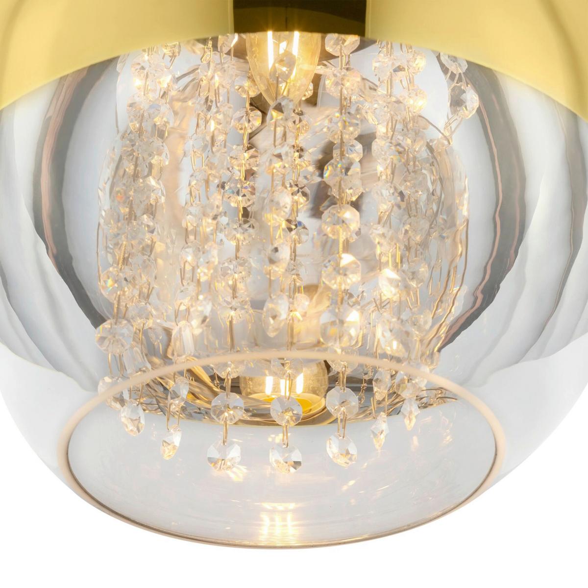 Pendelleuchte Fermi Goldfarben max. 60 Watt - Goldfarben, Basics, Glas/Metall (30/28/30cm) - MAYTONI