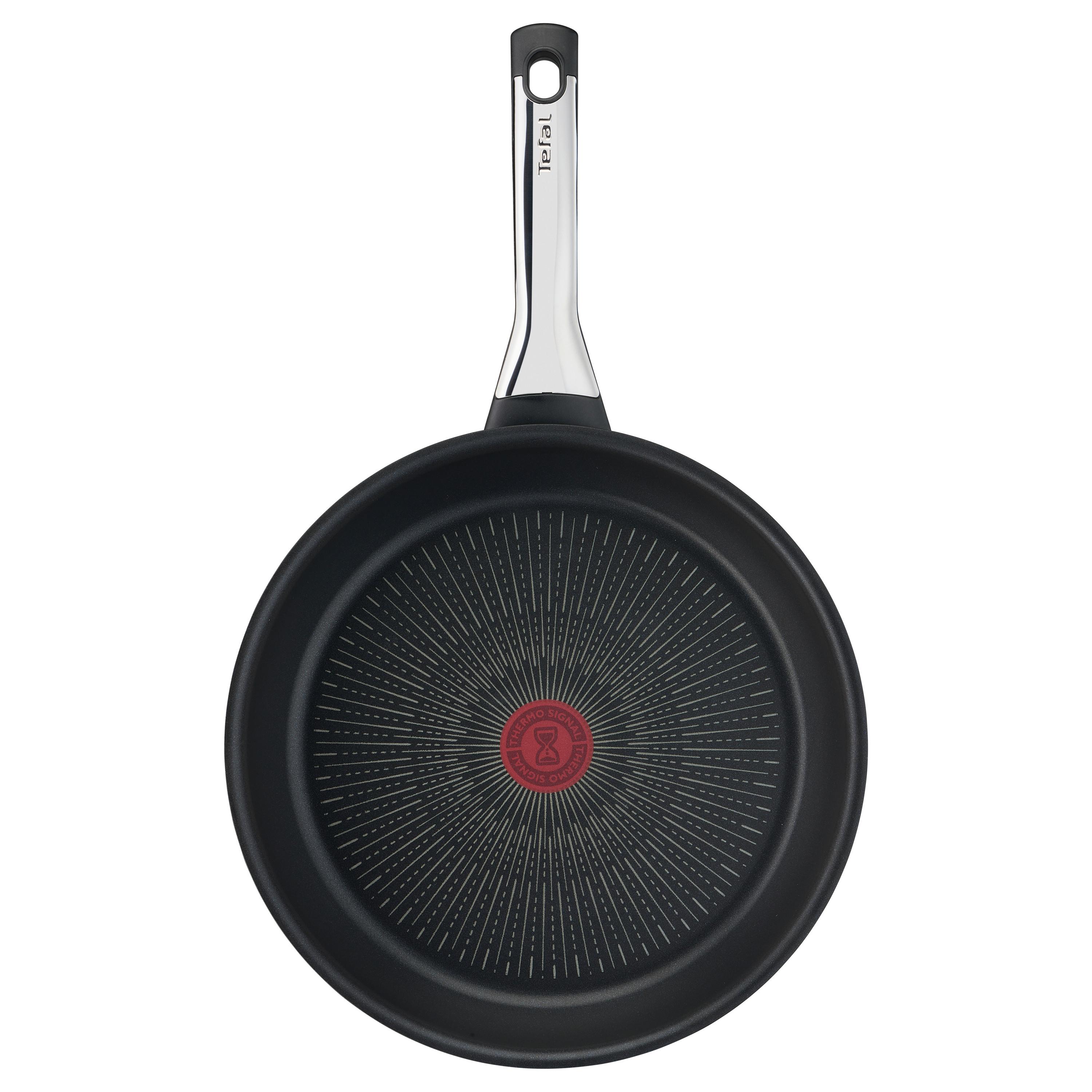 PATELNIA DO SMAŻENIA G26906 TEFAL - czarny, Basics, metal (28cm) - Tefal