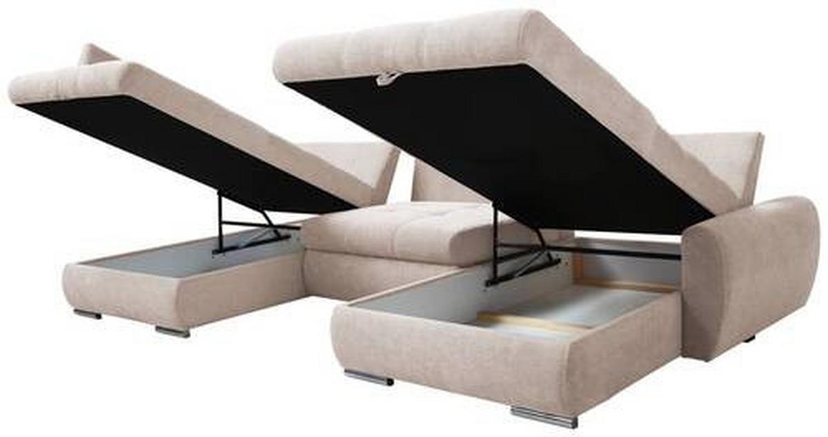 Coltar CANION - bej, Design, textil (173/322/174cm) - Modern Living