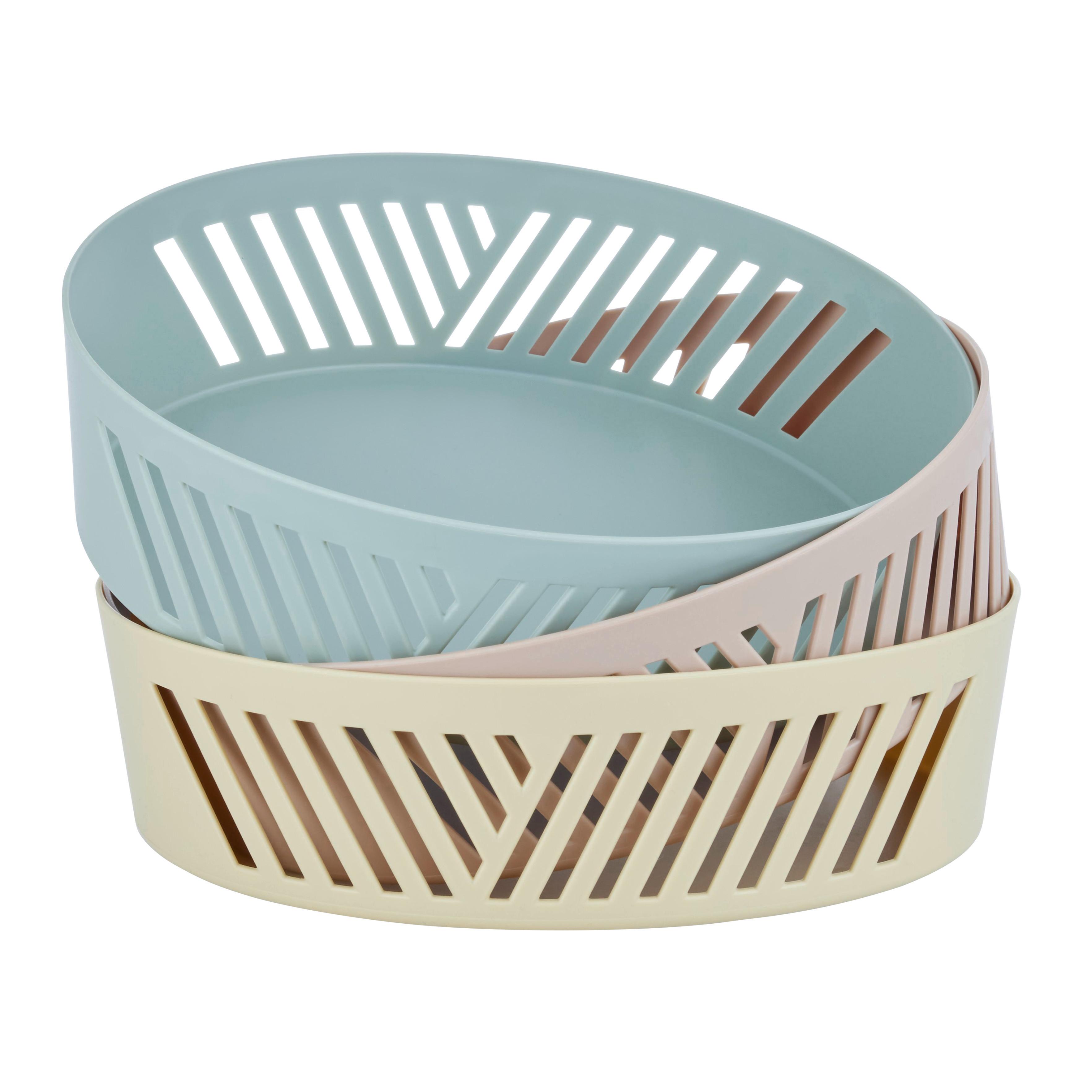 Coș pentru pâine Lisa - verde deschis, Konventionell, plastic (24,5cm)