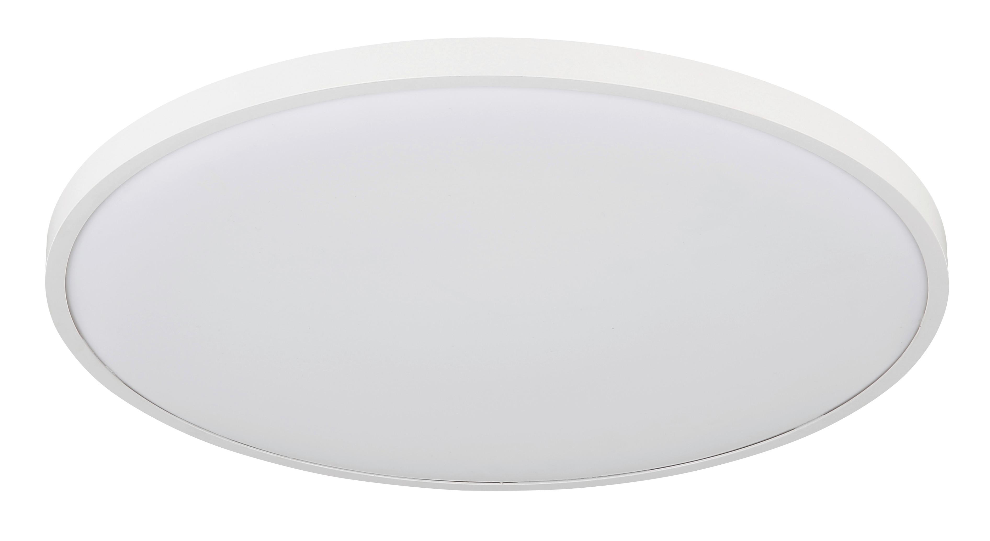 LED-DECKENLEUCHTE 41566-32W NIELSEN - Weiss, Konventionell, Kunststoff (40/4cm) - Globo