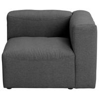 SOFAELEMENT LENA - Anthrazit, Design, Kunststoff/Textil (100/73/100cm) - Max Winzer