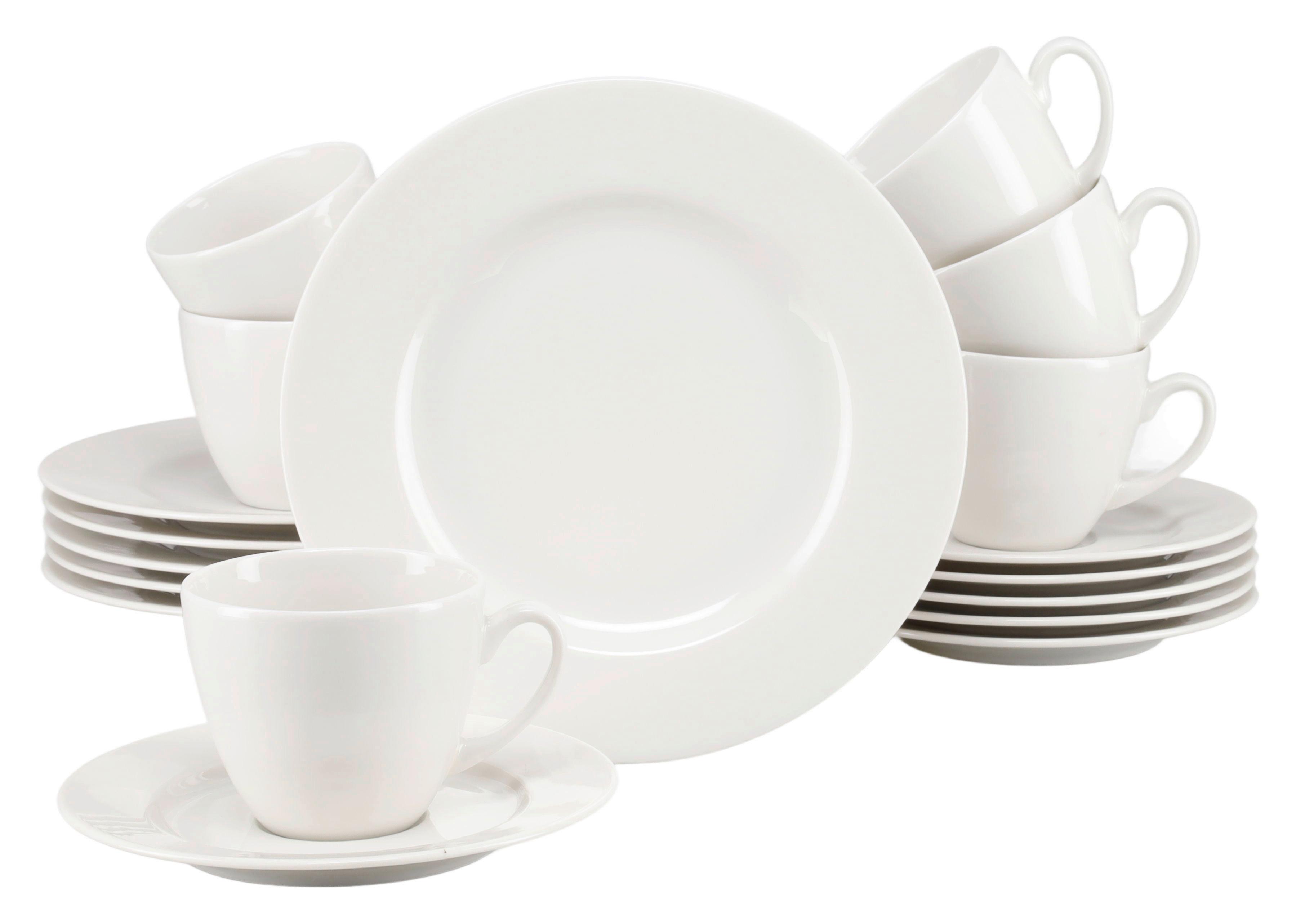Kávéskészlet 24911 Venice Creme - krémszínű, Basics, kerámia - Creatable