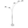 GOLVLAMPA TURLE -AKT- - kromfärg, Modern, metall (130/200cm) - Mömax