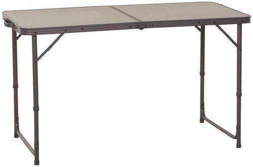 Campingtisch klappbar Economy 120x60 cm - Grau, KONVENTIONELL, Holzwerkstoff/Metall (120/60/70cm) - Siena Garden