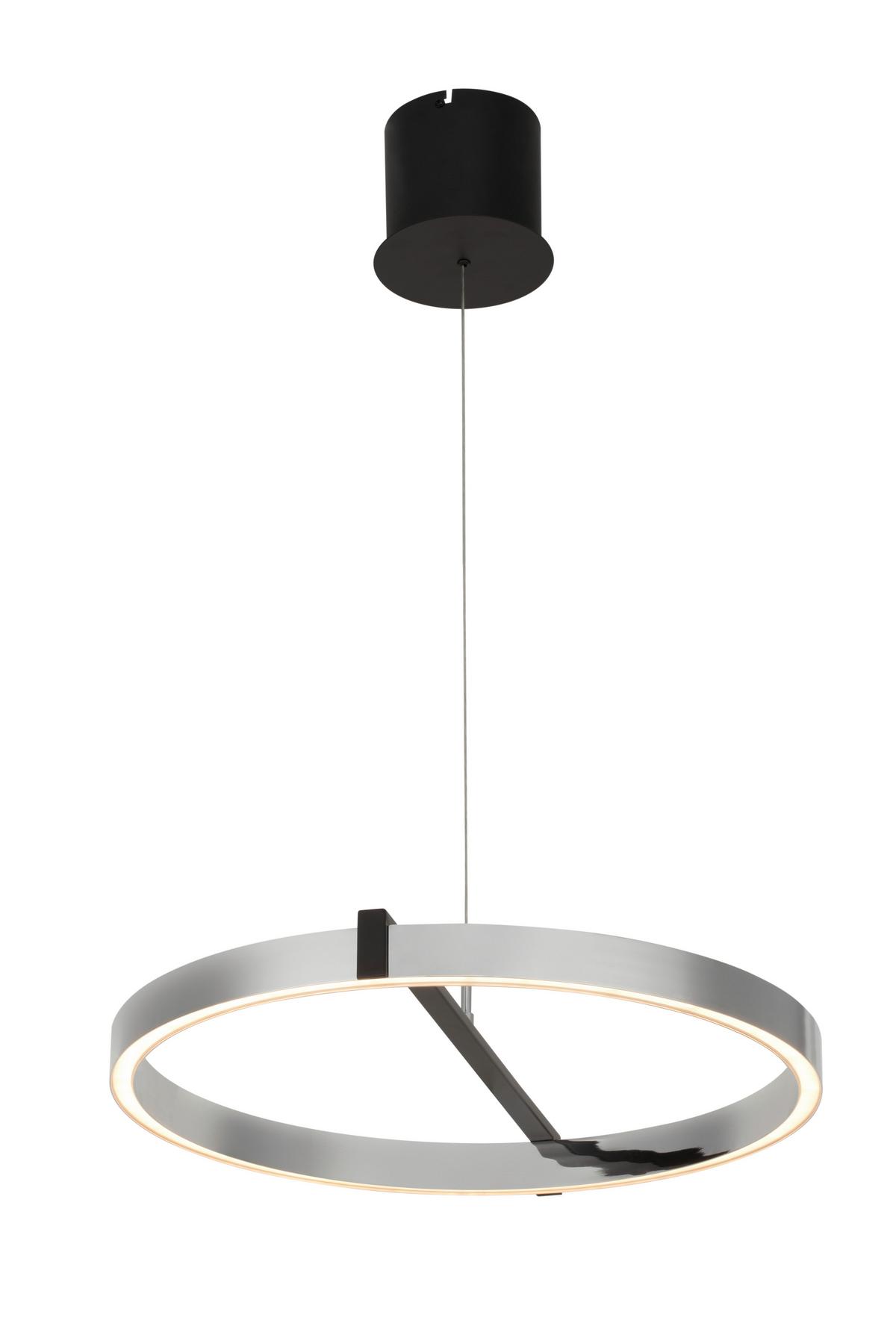 LAMPA WISZĄCA LED DRITO *DK* - przejrzysty, Trend, tworzywo sztuczne/metal (50/50-200cm) - Dieter Knoll