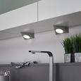 Unterbauleuchten-Set Helena max. 2,5 Watt - Silberfarben, Metall (14/12,5/4,5cm) Unterbauleuchten-Set Helena max. 2,5 Watt - Silberfarben, Metall (14/12,5/4,5cm)