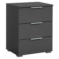 NOPTIERA ALABAMA - gri, Modern, material pe bază de lemn (47/62/42cm) - Modern Living