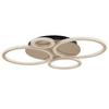LED-TAKLAMPA NEU - champagne, Modern, metall/plast (72/62/6cm)
