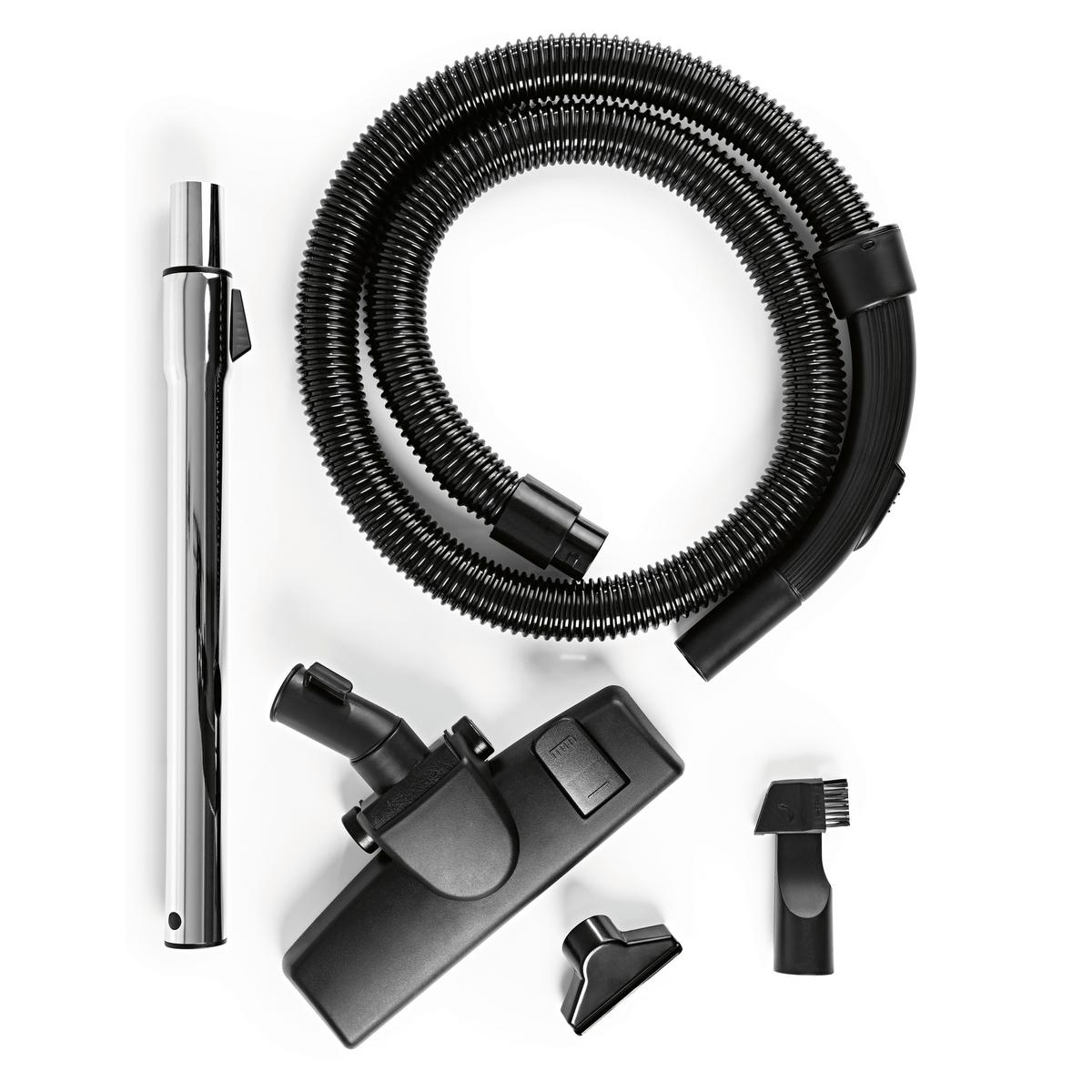 Zyklonstaubsauger Cleanmaxx Rot/Schwarz max. 800 Watt - Rot/Schwarz, MODERN, Kunststoff/Metall (37/25,5/28cm)