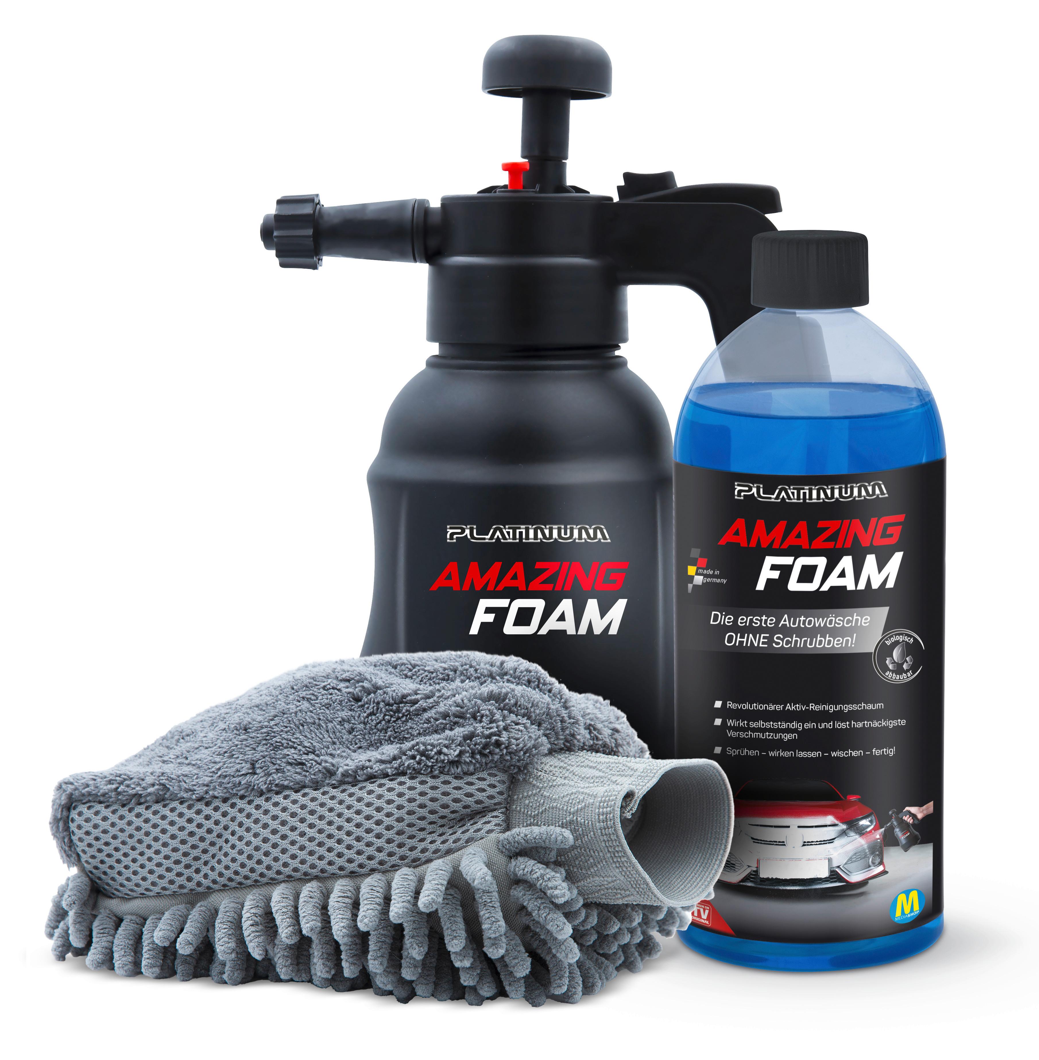 Aktív Autótisztító Hab Platinum Amazing Foam - (14/29/22cm) - Mediashop
