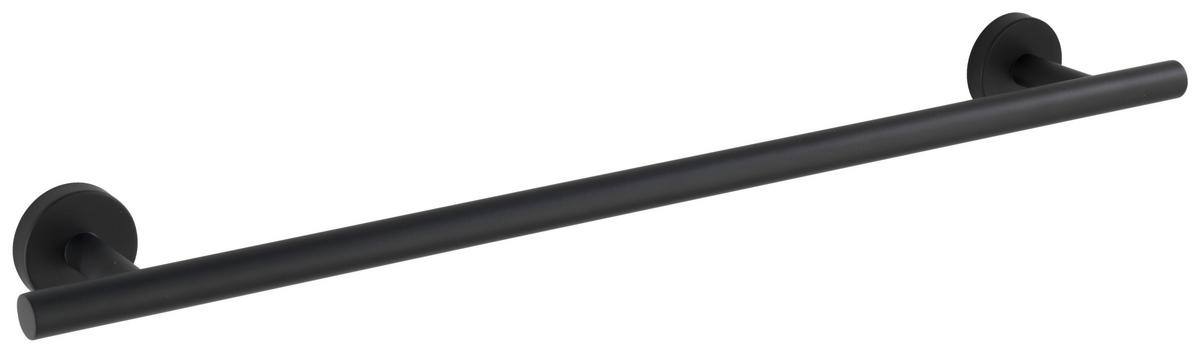WIESZAK NA RĘCZNIK BOSIO BLACK - czarny, Basics, metal (60/7/5,5cm) - Wenko