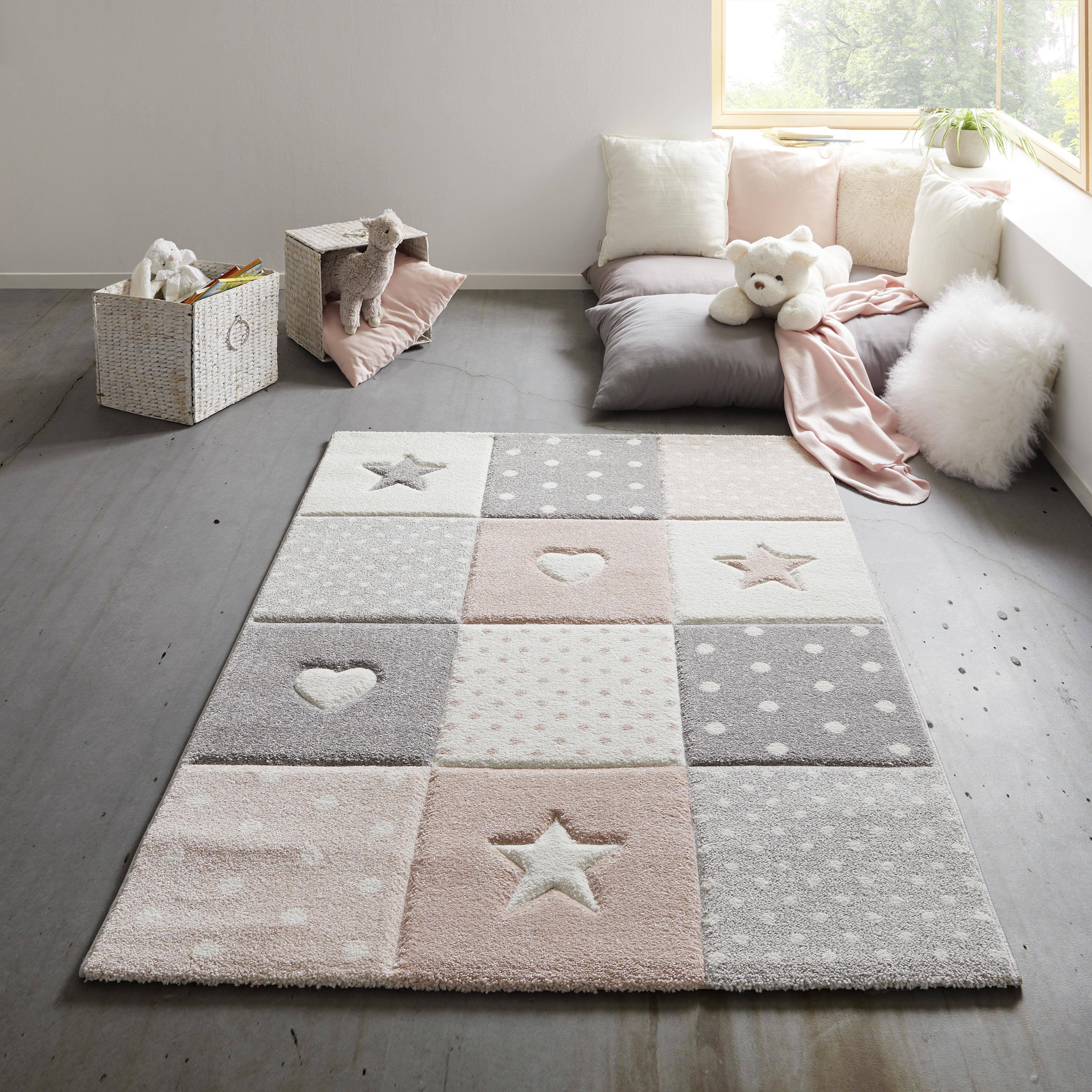 Kinderteppich Minnie Rosa ca. 100x150cm - Rosa (100/150cm) - Mömax