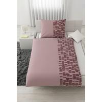 Posteljina Brush Strokes 140x200/60x80 Cm - ružičasta, tekstil (140/200cm) - Modern Living