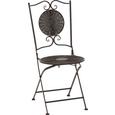 Gartenstuhl Nicolas - Schwarz/Braun, MODERN, Kunststoff/Metall (40/90/40cm) - Mömax modern living Gartenstuhl Nicolas - Schwarz/Braun, MODERN, Kunststoff/Metall (40/90/40cm) - Mömax modern living
