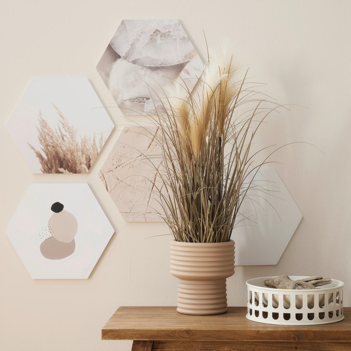 Dekoschale Base in Beige - Beige, Metall (24/9cm) - Modern Living