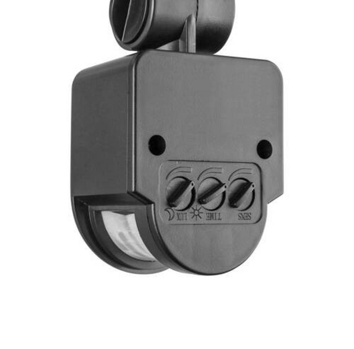 Solarleuchte Strahler Klar/Schwarz max. 3 Watt - Klar/Schwarz, Basics, Kunststoff (16,3/12,5/18cm) - Globo