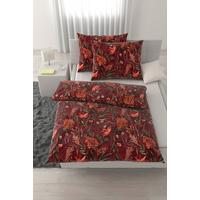 Lenjerie de pat Nora, cca. 200x220/2x50x70 cm - roșu, Modern, textil (200/220cm) - Mömax