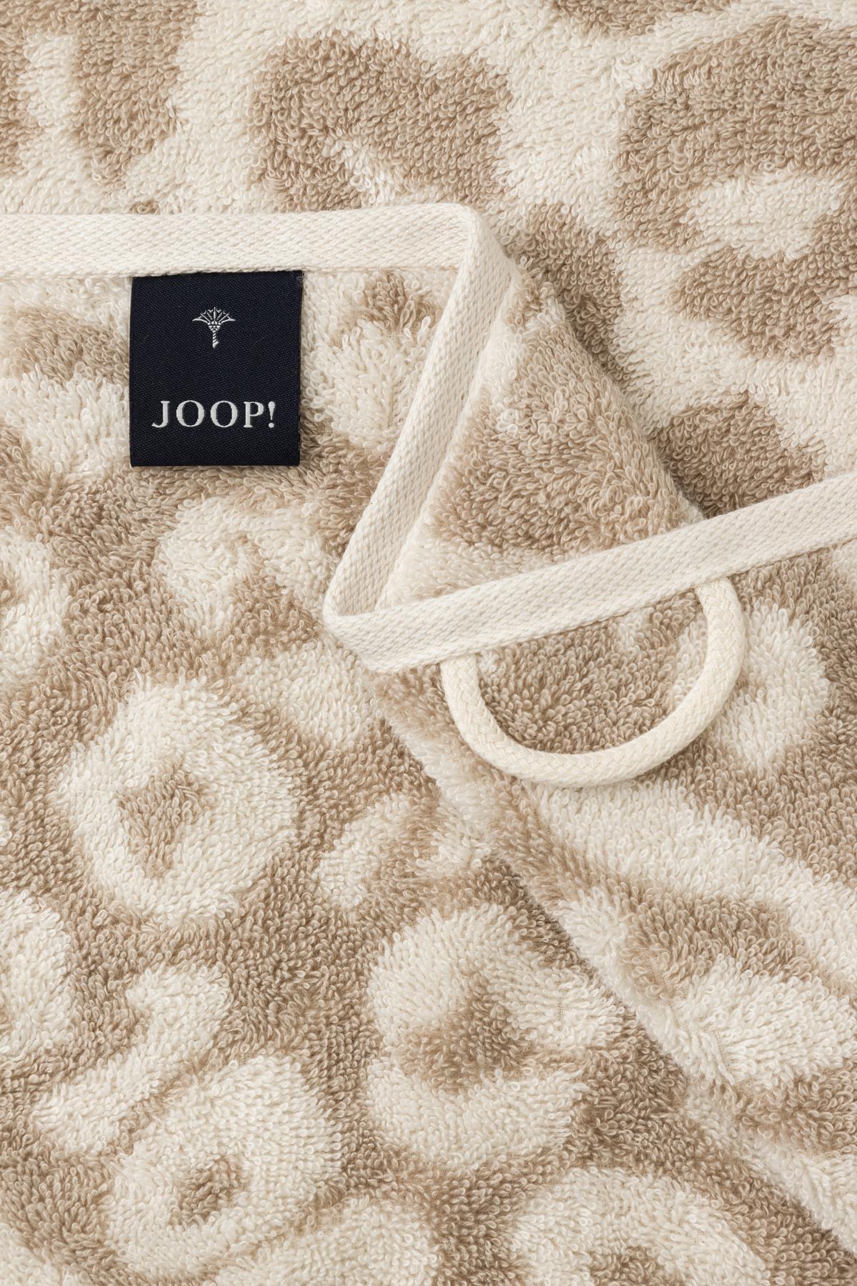 RĘCZNIK JOOP! LEO - beżowy, Basics, tkanina (50/100cm) - Joop!