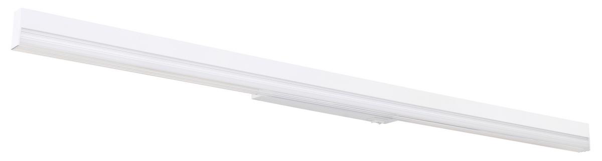 LED-WANDLEUCHTE 41927W - Weiss/Opal, Basics, Kunststoff/Metall (80/6,5/4cm) - Globo
