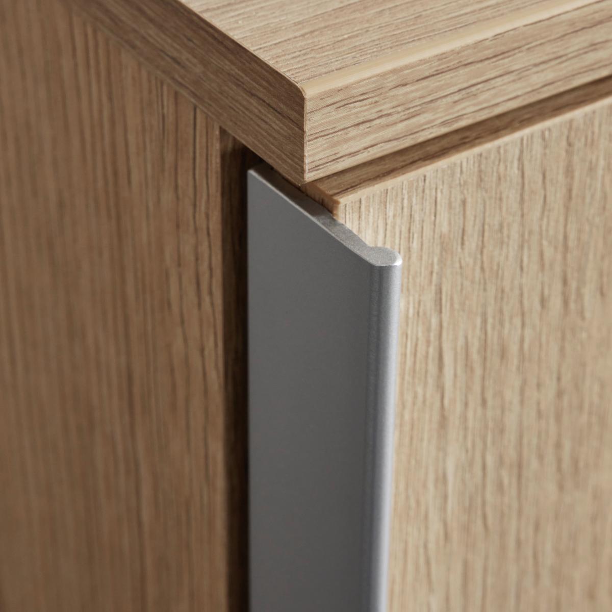 Hängeschrank in Eichefarben - MODERN, Holzwerkstoff/Kunststoff (42,2/43,4/32cm) - Mömax