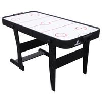 Airhockeytisch Icing, klappbar - Schwarz, KONVENTIONELL, Holz (73/79/152cm) - Ambia Garden